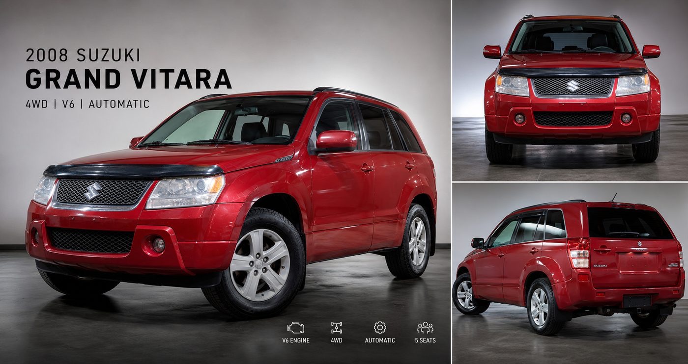 2008 Suzuki Grand Vitara 4x4 SUV available for rent in Cap-Haïtien